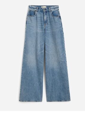 Madewell Superwide-Leg Jeans Airy Denim Edition NWT Women’s 33